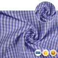 Modern clothing stof polyester check pattern wholesale shirting fabric and textiles for clothing